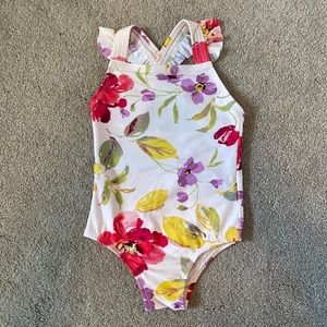 Floral Baby Girl Swimsuit